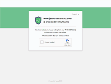 Tablet Screenshot of jannersimarmata.com